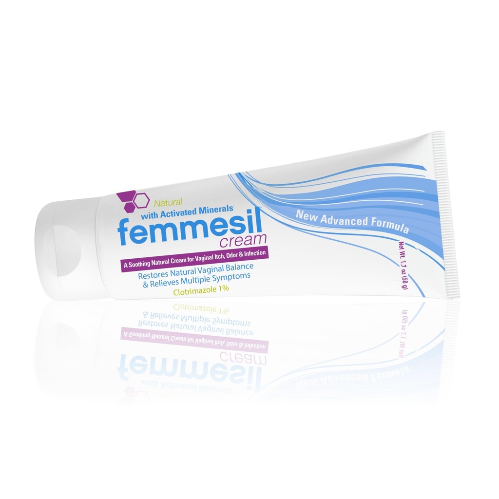 女性のための Femmesil Yeast の感染症の処置、Clotrimazole の腟のイッチの痛みの軽減のための反真菌の腟のクリーム及び苛立ち、焼く及び不快、1.7oz の管
