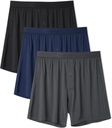 DAVID ARCHY Ultra Soft Modal Underwear Mens Boxer Shorts Loose Breathable Boxers for Men Pack