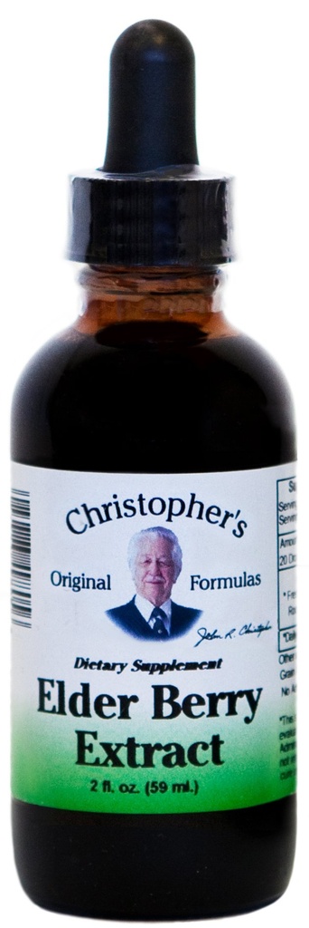 エルダーベリーエキス Dr. Christopher 2 oz 液体