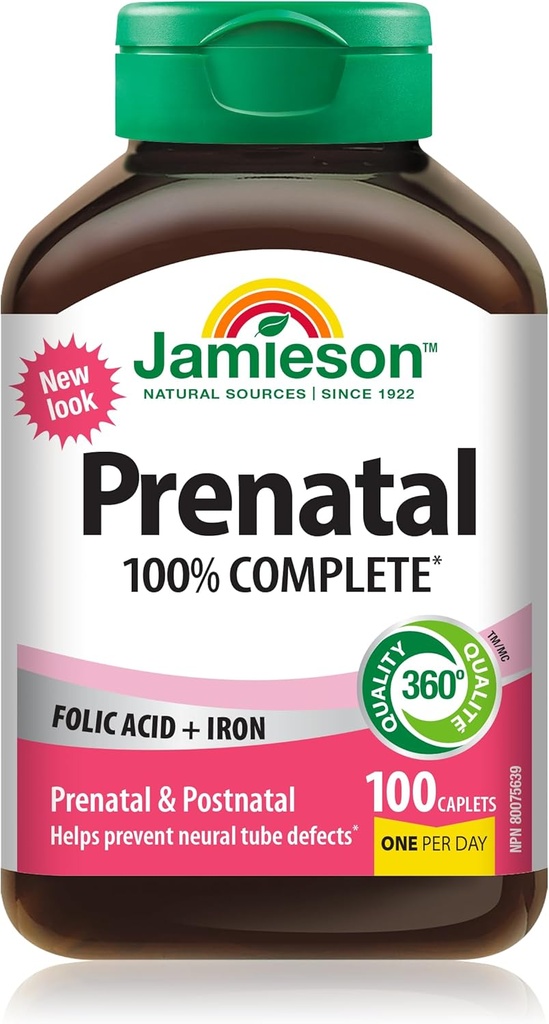 Jamieson Prenatal Multivitamin 100カレット