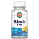 KALのMelatonin 5mgの睡眠の援助のロゼンジ、Melatoninの補足は睡眠の質、Calmingの弛緩および健康な睡眠周期を、加えられたビタミンB6、ベジタリアン、自然なレモン味、60のロゼンジを支えます