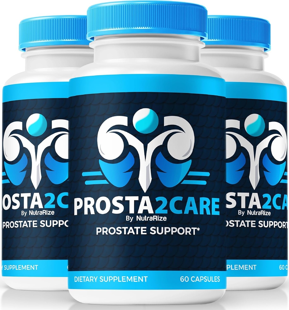 (3 Pack) Prosta2Care Capsules - Complete Formula to Maintain Prostate Health, Prosta 2 Care Natural Capsules, Premium Prostate Support Formula, Official Prosta 2Care Pastillas Review (180 Capsules)