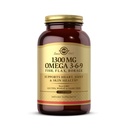 Solgar 1300 mg Omega 3-6-9、120 Softgels - 魚油サプリメント - 関節と皮膚の健康のためのサポート - フラックスシード&ボラージが含まれています - EPA&DHAオメガ3脂肪酸 - 40の給餌