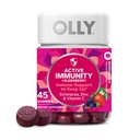 OLLYの免除のGummy、免疫サポート、Elderberry、亜鉛、ビタミンC、補足、ベリーの味、15日の供給- 45の計算