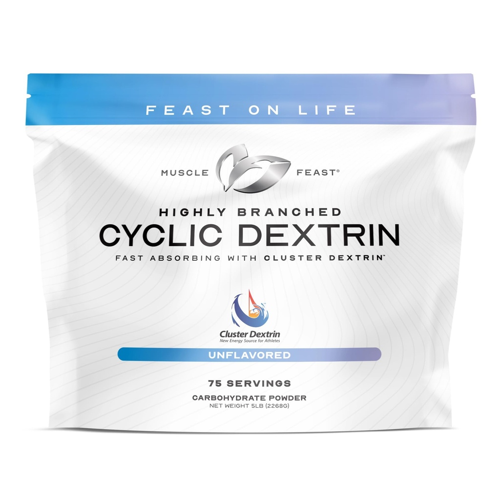 マッスル・フェストはCyclic Dextrinの優れたプレワークアウトかポストワークアウトの補足、Unflavored、5lbsを非常に分岐させました