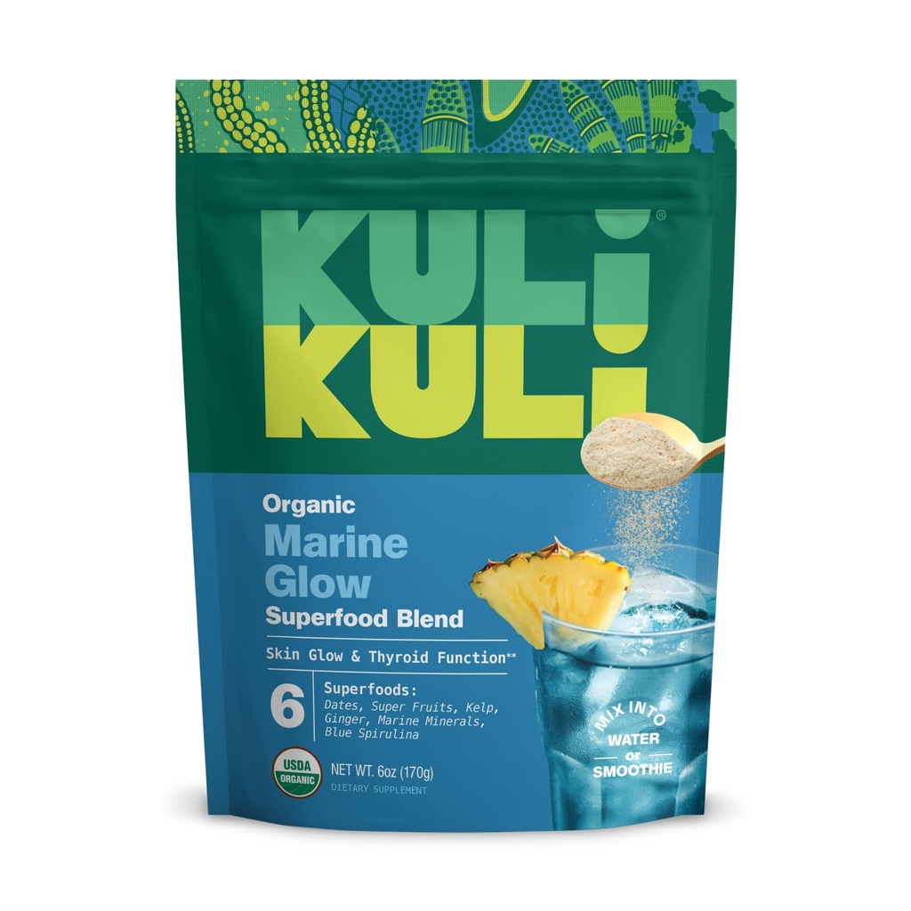 Kuli Kuliの有機性海洋のGlowのスーパーフードのブレンド、6つのOZ