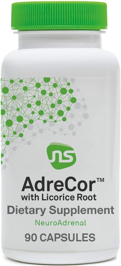 NeuroScience Cortisol Manager & Adrenal Supportは、日々のエネルギーを補います - Licorice RootでAdreCor - L Tyrosine & より多くの戦闘疲労 & 健康なストレス応答を促進 (90 カプセル)