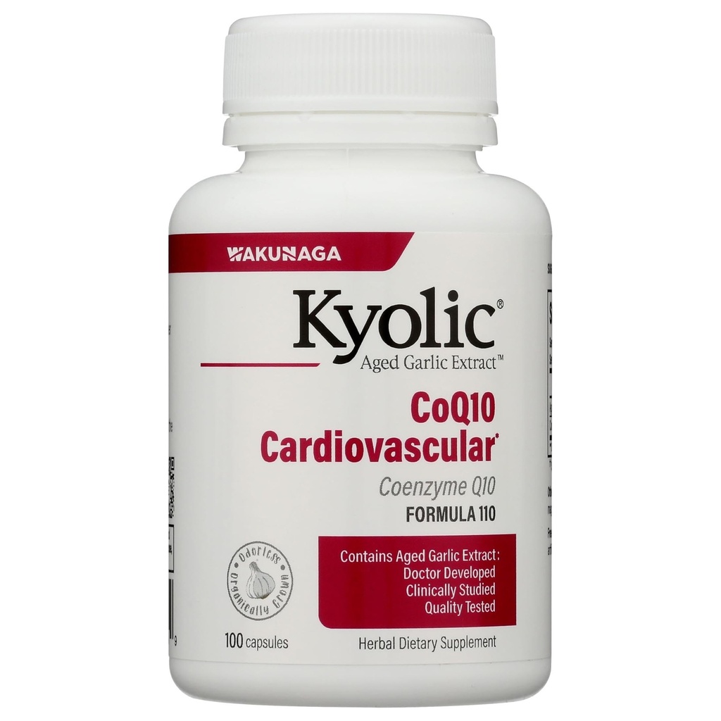 Kyolicはニンニクのエキスの方式110、CoQ10 Cardiovascularを老化させました