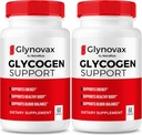 NutraRize(2パック) Glynovax Pills、Glynovax Glycogenサポートフォーミュラ、健康的な安定したレベルを維持するためのすべての自然なサプリメント、公式Glyno Vaxレビュー(120カプセル)