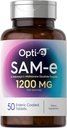 カーライルSAM-eサプリメント 1200mg | 50 ベジタリアン錠 | S-Adenosyl-Methionine Disulfate Tosylate | 非GMO&グルテンフリー | Opti-e