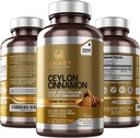 スマートなNutraの実験室の食糧ごとの有機性Ceylonのシナモンの補足1200mg、180のビーガン カプセル、100%の純粋で、真のCeylonのシナモン
