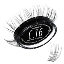 Lashify Curl 16mm Gossamer Eyelash Extensions Refill, ブラック, DIY False Lashes for ナチュラルルック