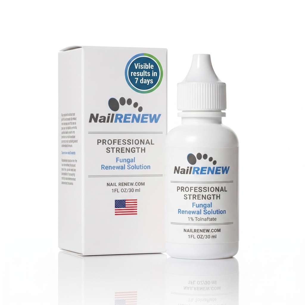 NailRENEW Antifungal - プロフェッショナルな強度、トー・ファング、変色または脆い爪のための無料の真菌治療(1ボトル)