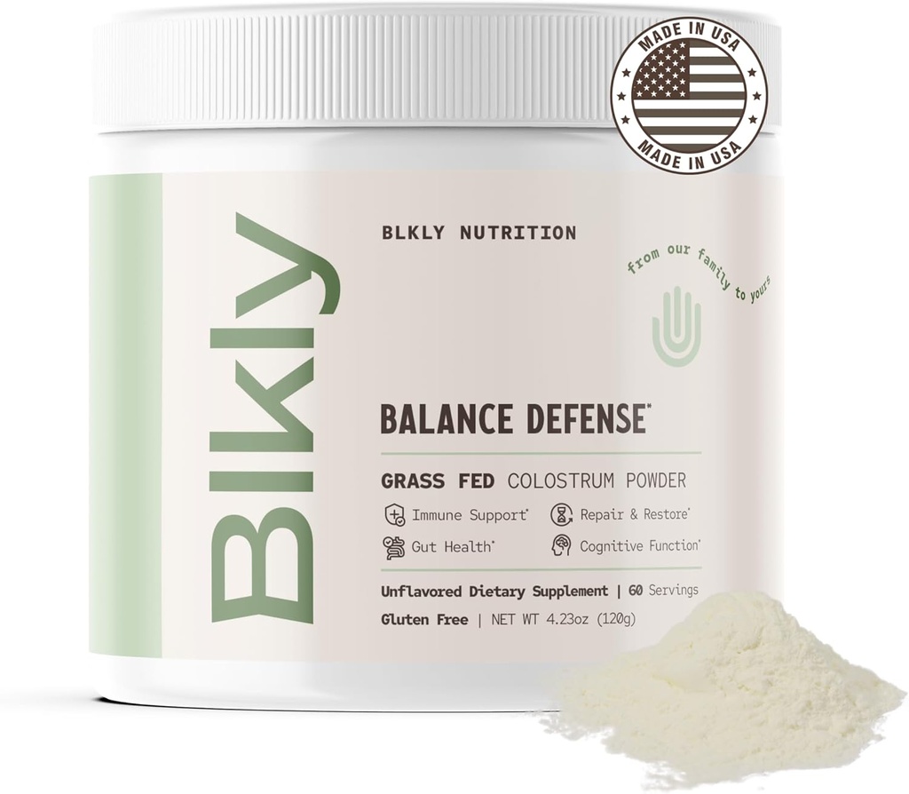 腸の健康、免疫サポート、筋肉の回復及び健康のためのColostrumの補足の粉 | 自然なIgGの純粋な全ボワシンのColostrumのスーパーフード、不燃、60のサービング