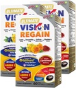 LABO栄養究極のVisionREGAIN、AREDS 2のフォーミュラを超えて眼のビタミンLutein、Zeaxanthin、Saffronのエキス、Macular & Retinal Health、目の疲労、夜間視界サポート60カウントx3のためのブルーベリー