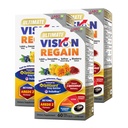 LABO栄養究極のVisionREGAIN、AREDS 2のフォーミュラを超えて眼のビタミンLutein、Zeaxanthin、Saffronのエキス、Macular & Retinal Health、目の疲労、夜間視界サポート60カウントx3のためのブルーベリー