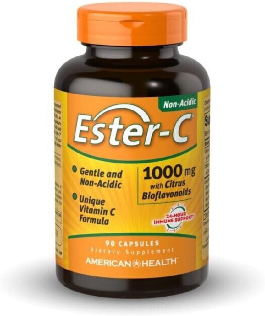 シトラスBioflavonoidsが付いているEster-Vitamin C 1Vitamin 000のミリグラム90のカプセル