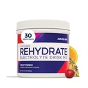 AdvoCare Rehydrate - 電解液ドリンクミックス - マグネシウム、ナトリウム、カリウム、カルシウム - 酸化防止&アミノ酸強化 - 水和と回復をサポート - フルーツパンチ、12.7オンス