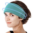 Crimmy Migraineの頭痛の救助の帽子、冷却のゲルのヘッドバンド首の覆いの帽子のマスク、浸るアイス パックの頭部の表面は張力圧力及び掛かることのための圧縮します