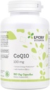 Lucky Vitamin - CoQ-10 with Hawthorn Berry 100 mg. - 180 Veg Capsules