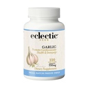 Eclecticハーブ - プレミアム凍結乾燥ニンニクカプセル | 心血管の健康と免疫サポート | 栄養補助食品 | ナチュラル、非GMO、ビーガン(120 CT | 550 mg)