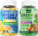 Vegan Omega-3 Gummies + Super Greens Gummies