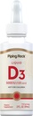 ピッピングロックビタミンD3液5000 IU(125mcg) | 2oz | 大人向けビタミンDドロップ | ベジタリアン・非GMO・グルテンフリー対応サプリメント