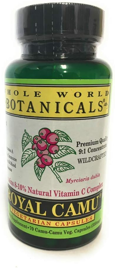 Whole World BOTANICALS Royal Camu Trial Size, 70 CT