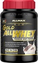 オールマックス栄養ゴールドALLWHEY、クッキー&クリーム - 2ポンド - 1スクープあたりのタンパク質の24グラム - グルテンフリー、低炭水化物&低砂糖 - 約30サービング