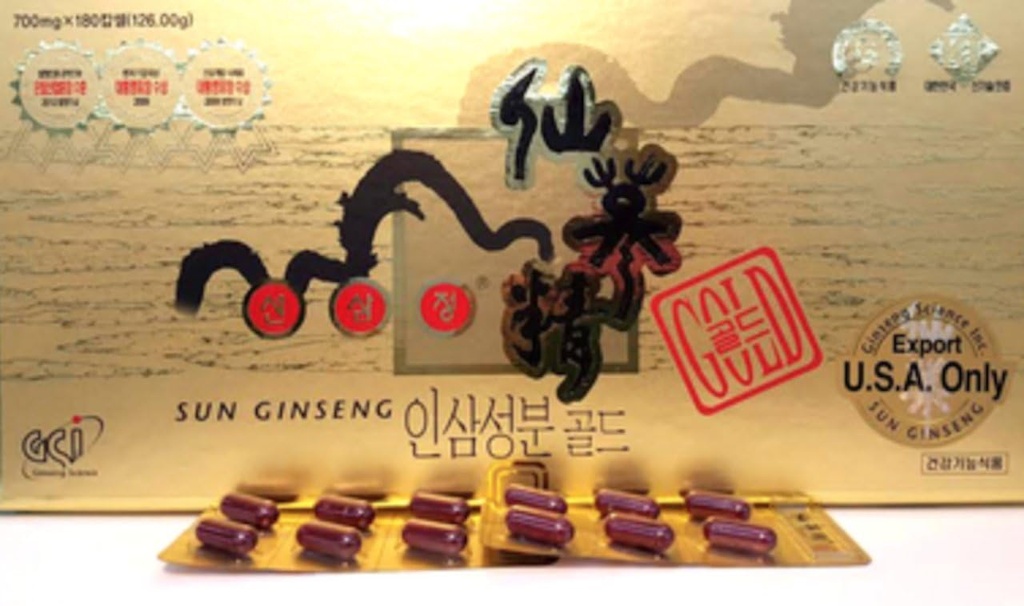 Sun Ginseng Gold by Ginseng Science (30 Blisters)
