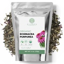 有機EchinaceaのPurpurea 4のoz。(113g)、USDAによって証明される乾燥されたEchinaceaの茶、優れた質のハーブ、紫色の円錐形、切口及びおおわれた