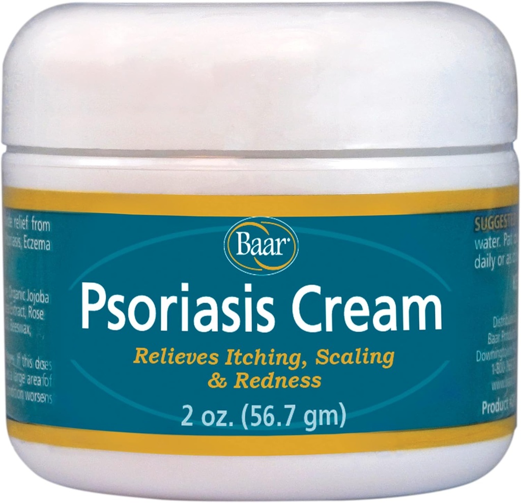 Baar Psoriasisクリーム、2オンス。