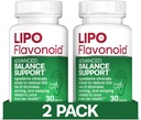 Vertigo&Dizziness救済のためのLipo-Flavonoidバランスサポート - Ginkgo Biloba&ビタミンD&Bコンプレックスと臨床的にテストされた式 - 内部耳の健康とバランスサポート - 30 - 2パック