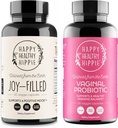 女性のための幸せな健康なHippie腟のプロバイオティクス及び喜びに満ちた気分サポート