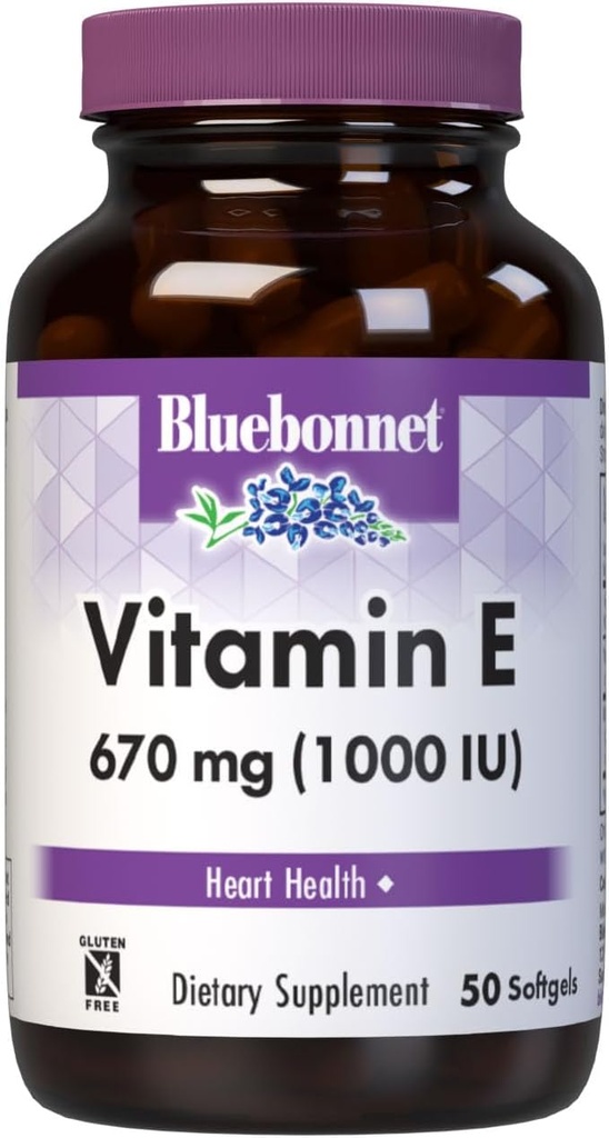 BlueBonnetのビタミンE 1000のIUはSoftgels、50の計算を混合しました