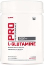 GNC のプロ パフォーマンス L グルタミン 5000mg のアミノ酸の補足の粉、サポート筋肉回復及び機能、燃料の免疫システム、蛋白質の統合のキー ロールを、不燃にしました、グルテンフリー、181