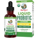 MaryRuth Organic USDA Organic Liquid Probiotic | Digestive Health | 女性・男性・子供向けプロバイオティクス | 乳酸菌プロバイオティクス | ヴィーガン | 旅行に優しい | 20 食