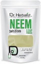 Dr. Herbalist Neemリーフパウダー200g - Azadirachtaインディカ - 皮膚、髪、全体的なウェルネス - 100%ナチュラル、ビーガンフレンドリー&無給油