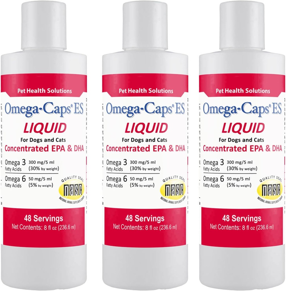 ペット健康は犬および猫、集中されたEPAおよびDHA、オメガ3の液体の補足、脂肪酸、酸化防止剤、ビタミンの鉱物、サポート健康な接合箇所、皮及びコート、24ozのためのESの液体に水をまいて下さい
