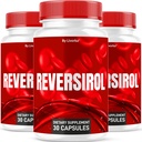 (3パック) Reversirol - Reversirolプレミアムフォーミュラ、Reversirolカプセル、Reversirolアドバンストオプティマイザカプセル、Reversirolサプリメントサポートピル、Reversirolレビュー、90カプセル3ヶ月
