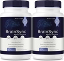 ラボをライズする BrainSync カプセル – 日々の焦点 & アラートとメモリのサポートのためのバランスの取れたブレンドによる明快さフォーミュラ | 日常の使いやすさを楽にする (120 カプセル)