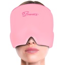 Theraice の頭痛の救助の帽子、Migraine のアイス パックのマスク プロダクト、女性冷却のゲルの帽子、顔の風邪は彼女の圧力のためのヘッド ラップを圧縮します。 ママのための誕生日ギフト, シスター, おばあちゃん, ガールフレンド, & 教師