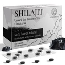 シラジット錠1000 MG、100%ヒマラヤオーガニック、シラジットサプリメントは、フルヴィク酸&85 +男性と女性のためのミネラルをトレース、エネルギー&免疫システム、60カウント