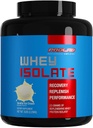 Prolab Whey Isolate 5LB、Ultra-Pure、23g蛋白質及びBCAAsと隔離するFast-Absorbingの乳清蛋白質、サポート細い筋肉成長、回復及び性能(Vanillaのアイス クリーム)