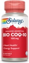 SOLARAY Bio CoQ-10 100 mg | 吸収性強化 | ビタミンA・E | ヘルシーハート&セルラーエネルギーサポート(30 CT)