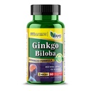 アメリカの薬と科学の銀杏葉60mg(60 Softgels) | 男性と女性のための脳ブースターサプリメント | ハーブリーフエキスで心の強化剤