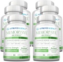 Approved Science MemorySyl - Memory Boosting Supplement - Improve Focus and Concentration - Protect Against Cognitive Decline - with Lion’s Mane and BioPerine - 6 Month Supply - Vegan
