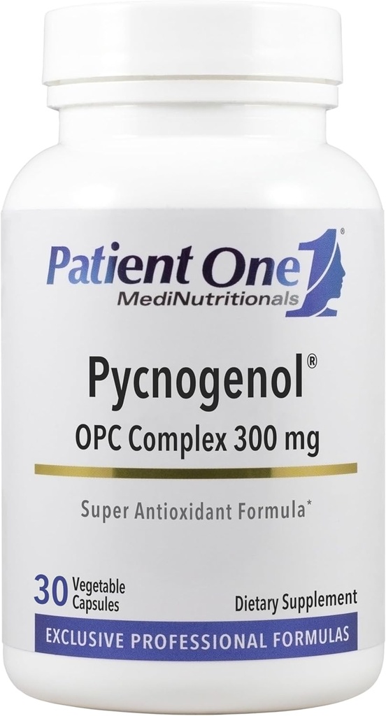 患者 1 の Pycnogenol OPC のコンプレックス 300mg | 管の健康および健康な老化を支える補足* | フランスの海洋のパインの樹皮および多く | 30 のカプセル