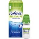 RELIEVAの防腐剤なしの涙の潤滑油の目の低下、0.33のflのoz (10のmL)を新たにして下さい