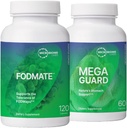 Microbiome Labs ダイジェクション サポート バンドル - FODMATE 消化酵素 & MegaGuard 消化器補助ジンジャーと DGL (2 製品)